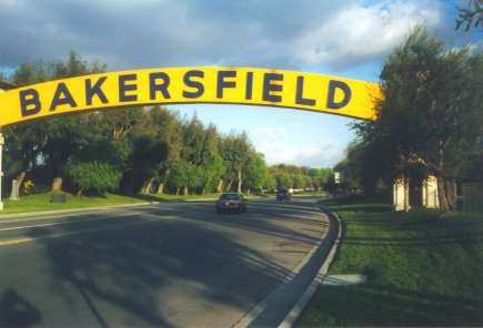 front of new Arch
