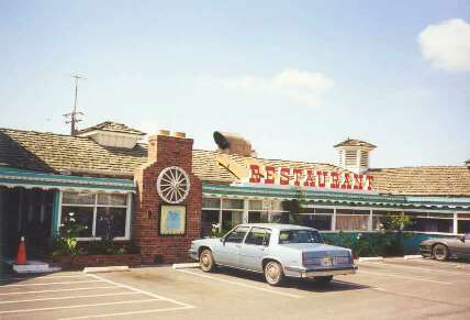 front of coffee shop