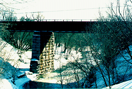 Canadian National rail bridge