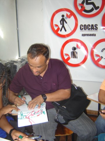 Oficina de prepara��o do Semin�rio de planejamento da Cocas em junho de 2007.