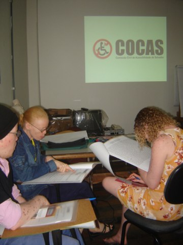 Oficina de prepara��o do Semin�rio de planejamento da Cocas em junho de 2007.