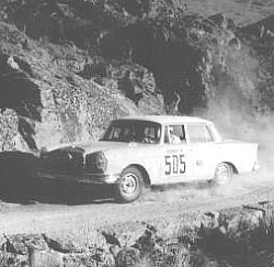 El Mercedes 220 SEB de Walter Schock