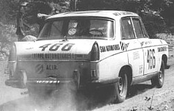 Uno de los autos del equipo Magnette