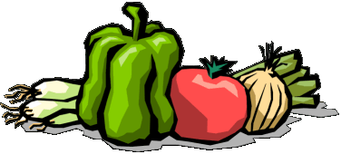 Verduras frescas y cocidas, ensaladas.