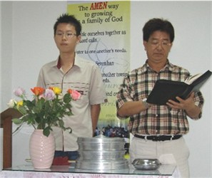 Serving Communion
