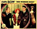 Poster for "Her Wedding Night" (1930), with Clara Bow and Charlie Ruggles