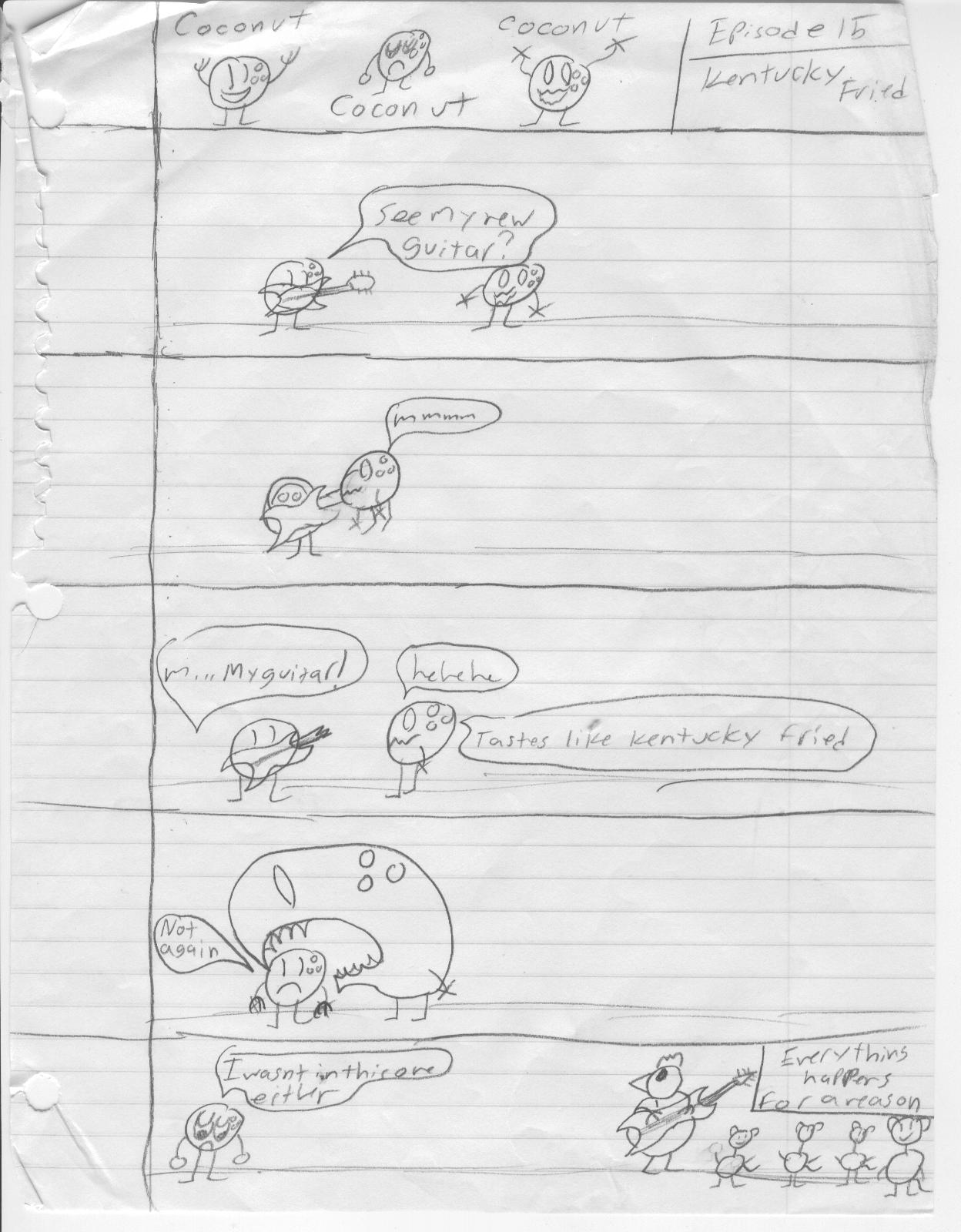 Nice guitar eh? In the second frame the guitar has no strings...