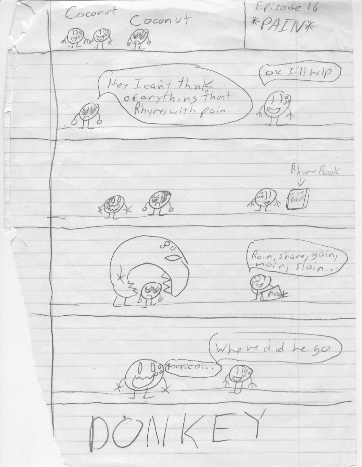 This is as well a true story...on of my friends were looking up a word and theyre friend got eaten...by me....im just joking...this never happened