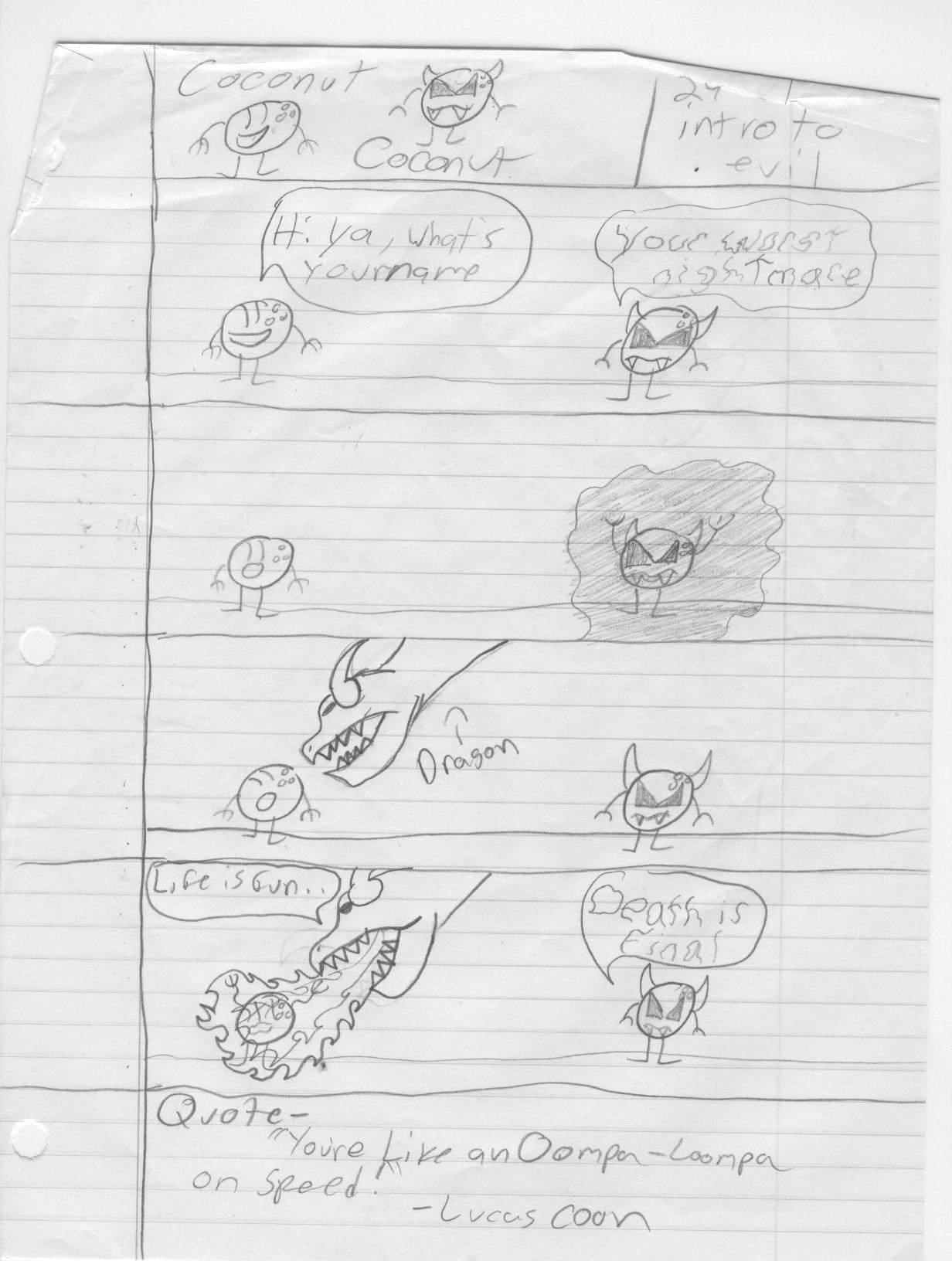 INTRO OF EVIL...hes only in like 4 episodes right now....SWEET!!!!!!!!!
