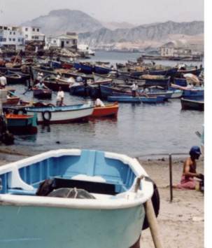 Pucusana, a fishing village near Lima.  Photo by Jorge
