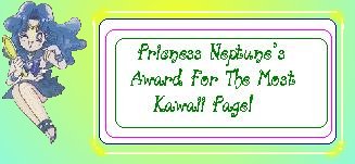 The Most Kawaii Site Award!