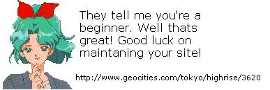 The Beginner Site Award!