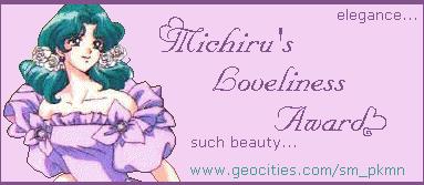 Michiru's Lovely Award!