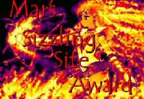 Sizzling Site Award