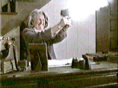 Dr. Smyth put her under psychiatric care after she nearly destroyed the Georgetown foyer again.