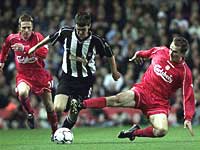 Jonny Rowan Liverpool 1-2 Grimsby 2001/2002