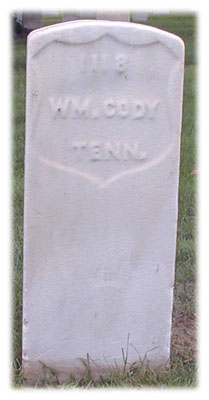 tombstone Wm. Cody