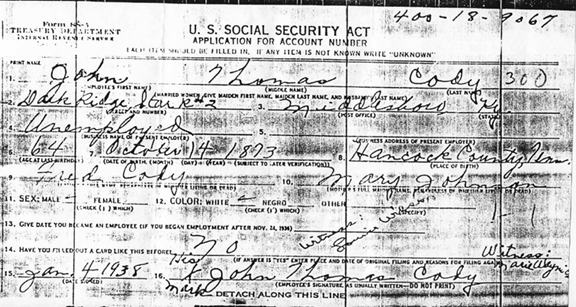 Social Security Application