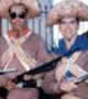 Foto 125 - Rogério, Marcos, Helton e Lindomar, Igreja Católica setor São Judas Tadeu - Ano 2003