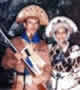 Foto 113 - Reginaldo, Katiane e Márcio Antônio, Festa Junina Clube Ferreira Pacheco - Ano 2003