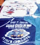 Foto 181 - Reginaldo mostrando camisetas personalizadas da Quadrilha Chap&eacute;u do Vov&ocirc; - Ano 2003