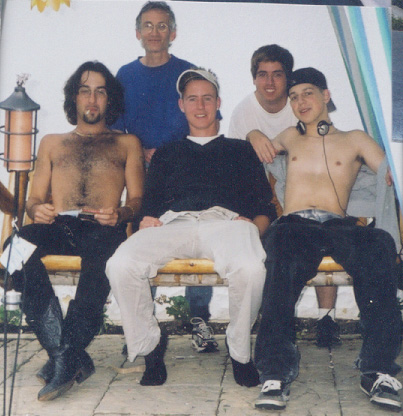 Left to Right:&nbsp; Dio, Retard, Whitey, Mute, Blowjob