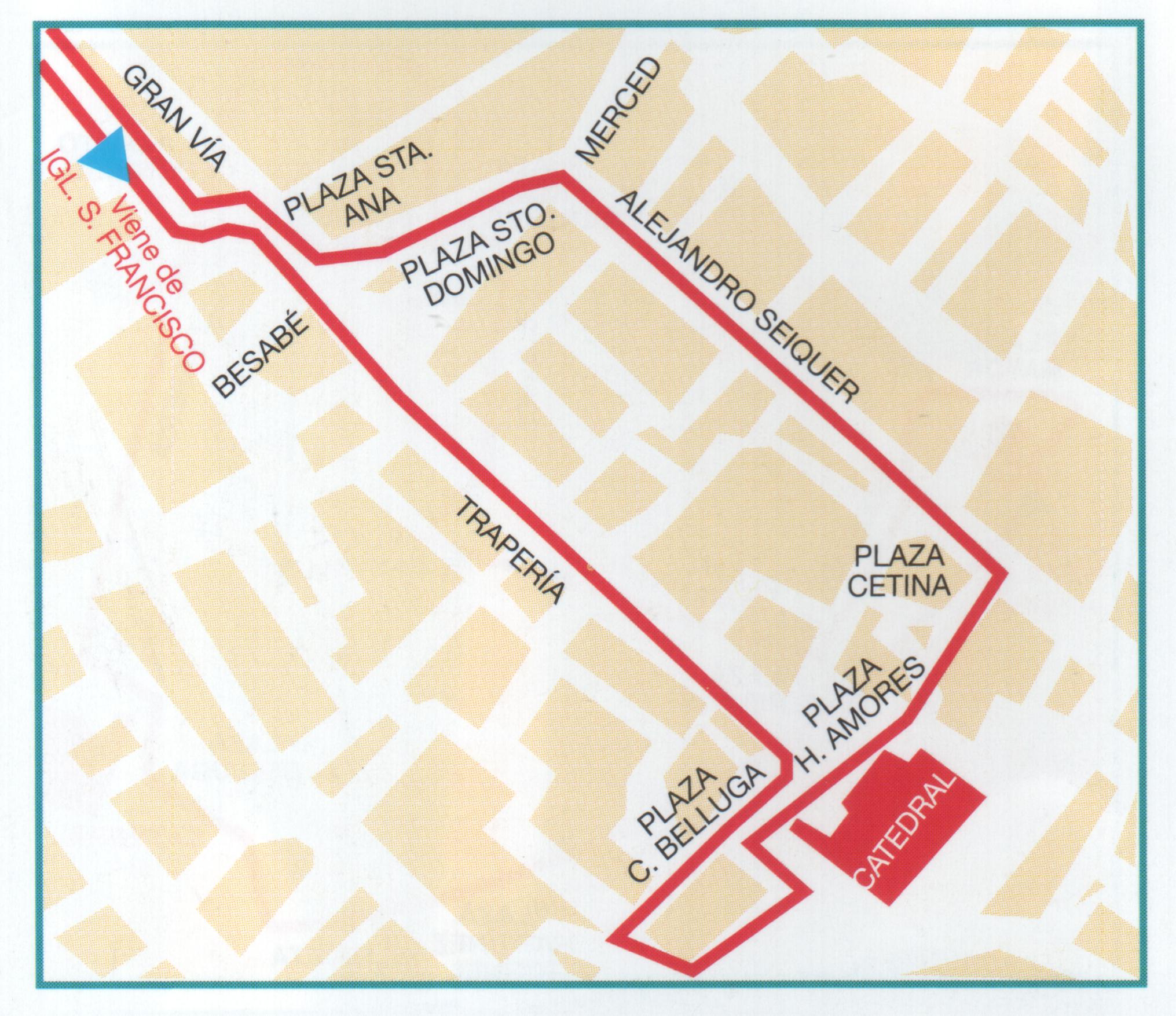 Itinerario 2007