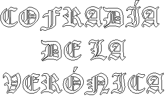 COFRADÍA DE
LA VERÓNICA