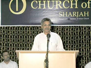 Vote of thanks - Bro. C. P. Varghese (Secretary Church of God, Sharjah, UAE)
