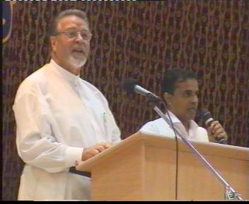 Rev. Paul H. Lauster addressing the meeting....