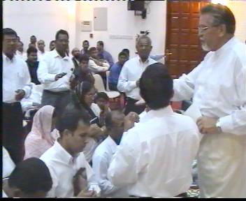 Ordination ceremony.....