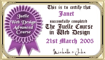 Certificate 2 for finishing Advanced Lessons