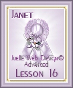 Certificate for successfully completing this lesson