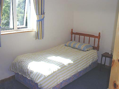 Plenty of sunshine through the window with a view of the Knockalla Mountains