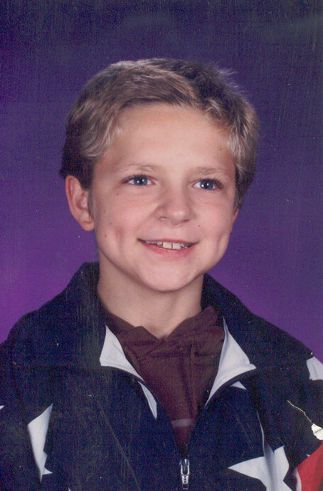 Colby Beck's Fourth Grade School Picture