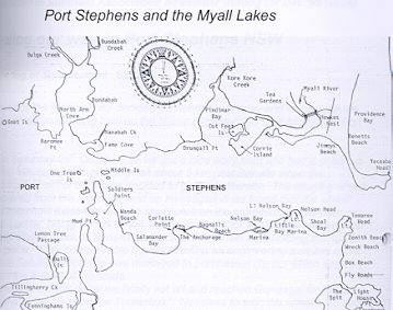 click to view enlarged map of Port Stephens