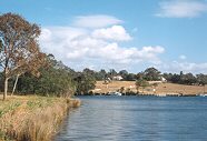 Tambo river,&nbsp; looking to Johnsonville ramp