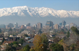 Santiago visto desde el Cerro San Cristobal