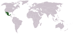 localizaci�n de mexico
