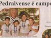 Capa "pedralvense � campe� mineira de xadrez"