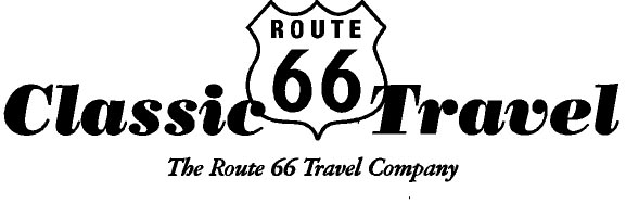 Route 66 travel company logo