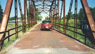 old brick bridge
