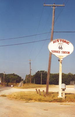 Service Station Sign