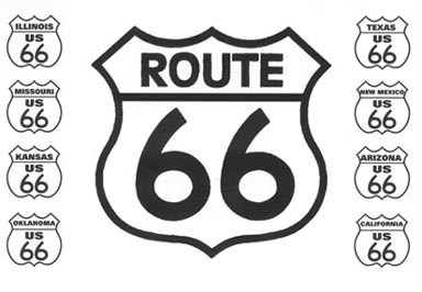 Route 66 shields