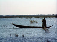 Boater in the Marshes