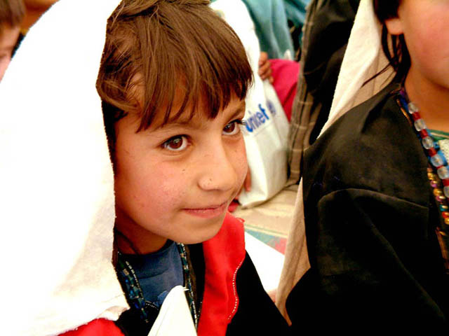 Girl in Bamiyan, Afghanistan