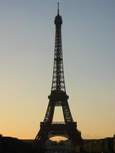 Eiffel Tower at Dusk