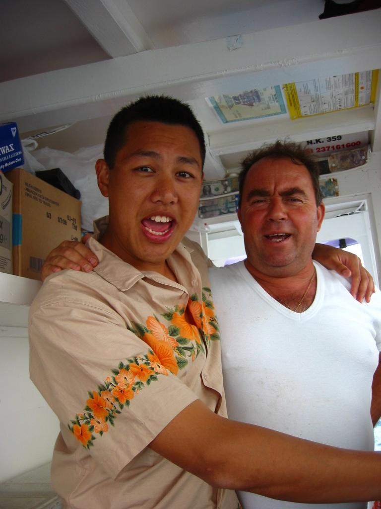 Me and my mate George