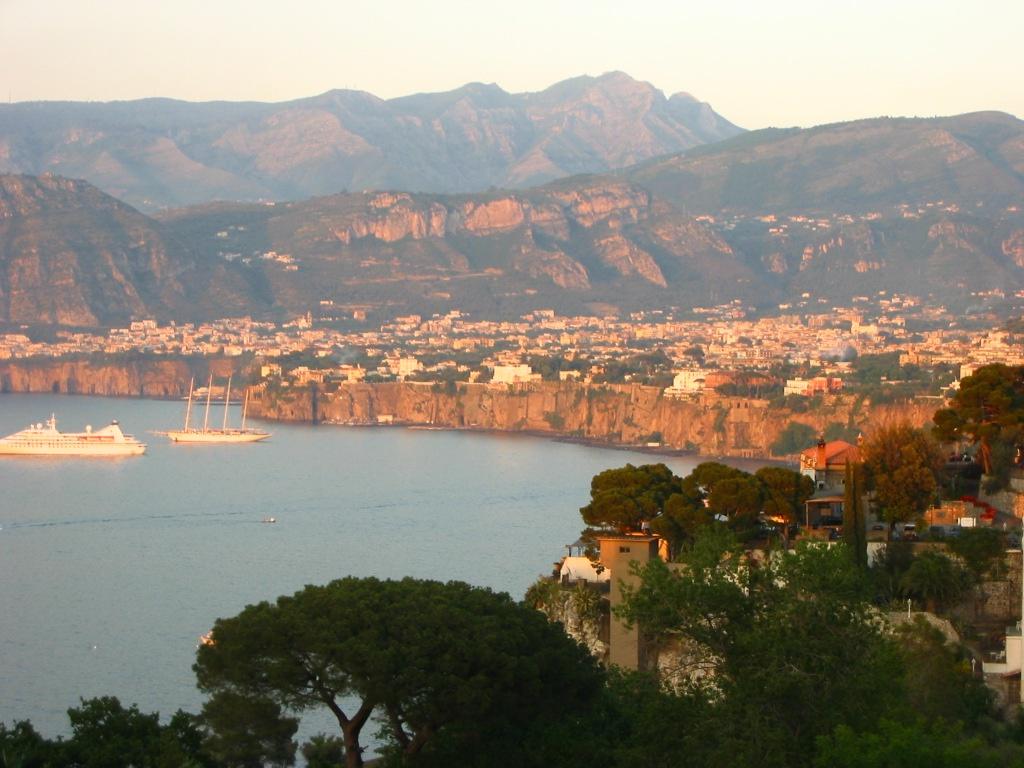 Sorrento from our camp site.