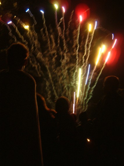 Closing fireworks